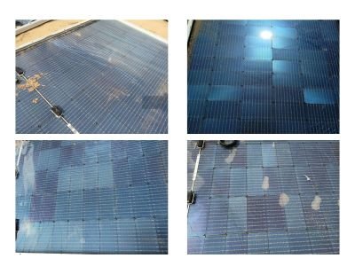 Storm affected stock of Solar Modules